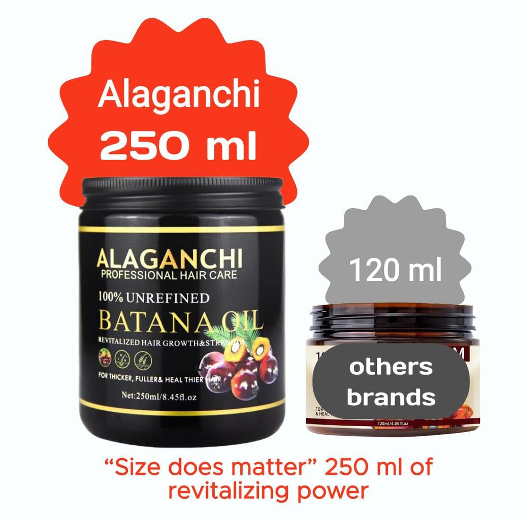 Alaganchi Batana Oil 250ml – 100% Unrefined & Pure for Hair Growth & Strength