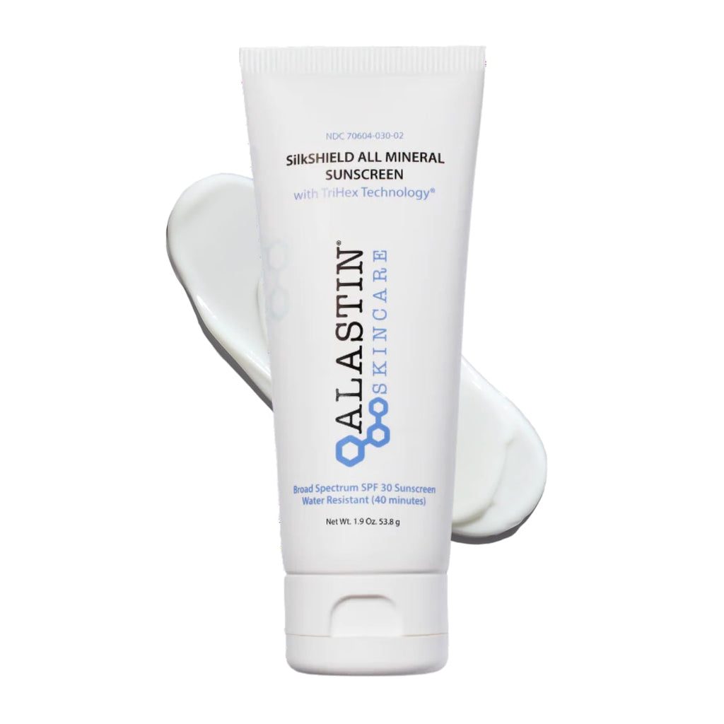 ALASTIN SilkSHIELD Mineral Sunscreen SPF 30 for Face | Fragrance-Free, Lightweight & Non-Greasy