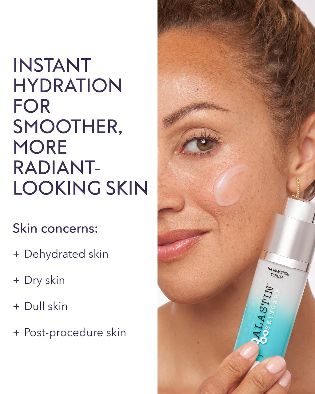 ALASTIN Skincare Hyaluronic Acid HA IMMERSE Serum – 1 oz | Hydrating Moisturizing Serum for Radiant, Glowing Skin