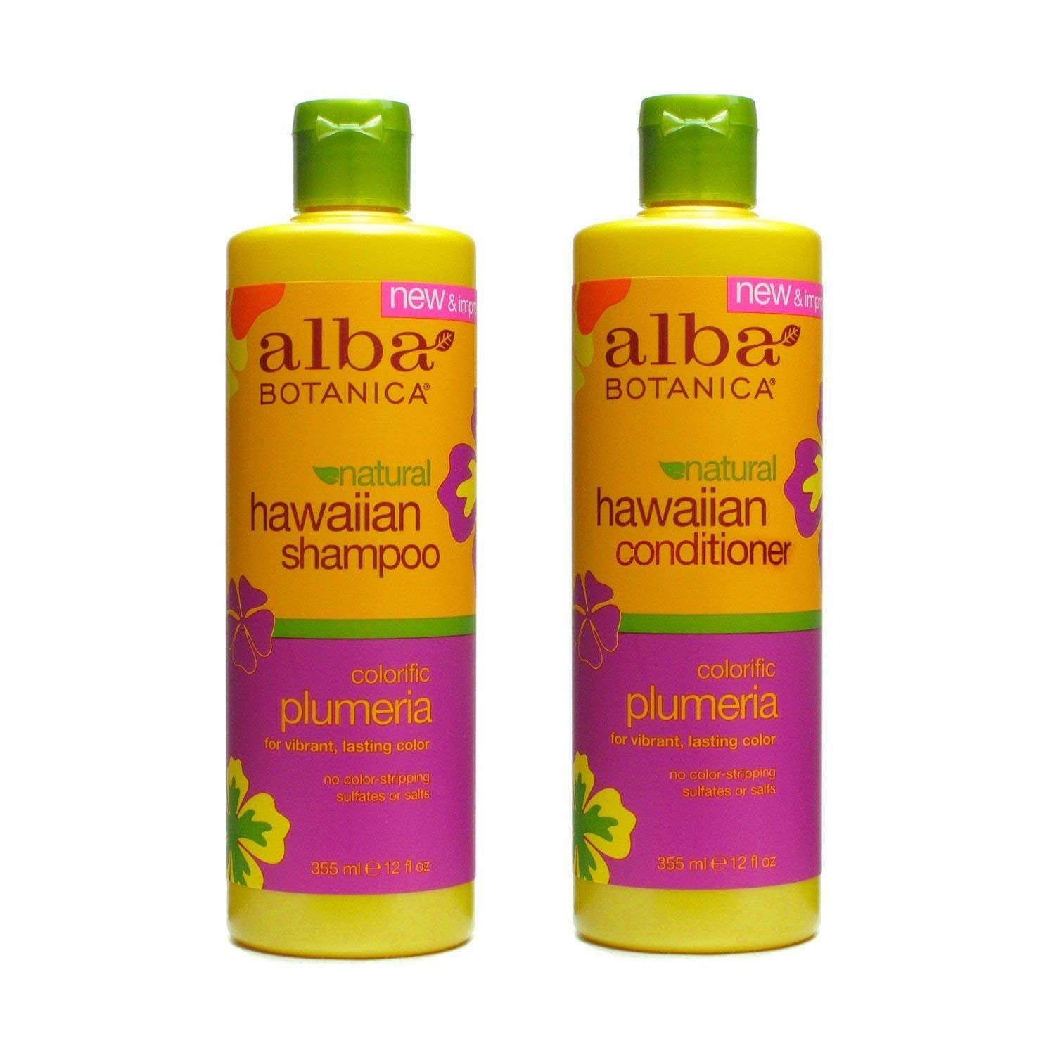 Alba Botanica Naturals Hawaiian Replenishing Hair Wash & Conditioner Bundle