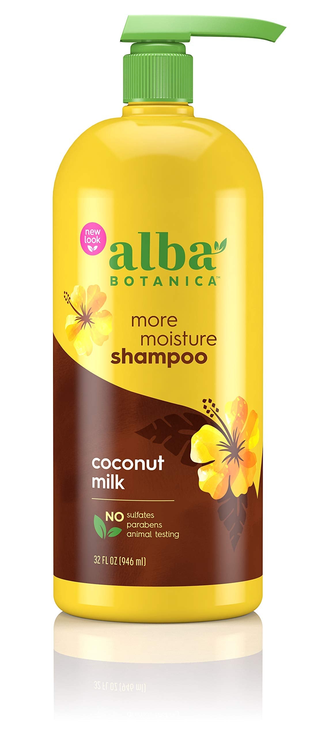 Alba Botanica More Moisture Coconut Milk Shampoo – 32 oz