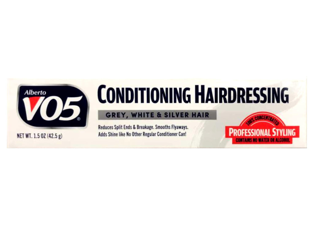 Alberto VO5 Conditioning Hairdressing for Gray/White/Silver Hair – 6x1.5 oz Tubes