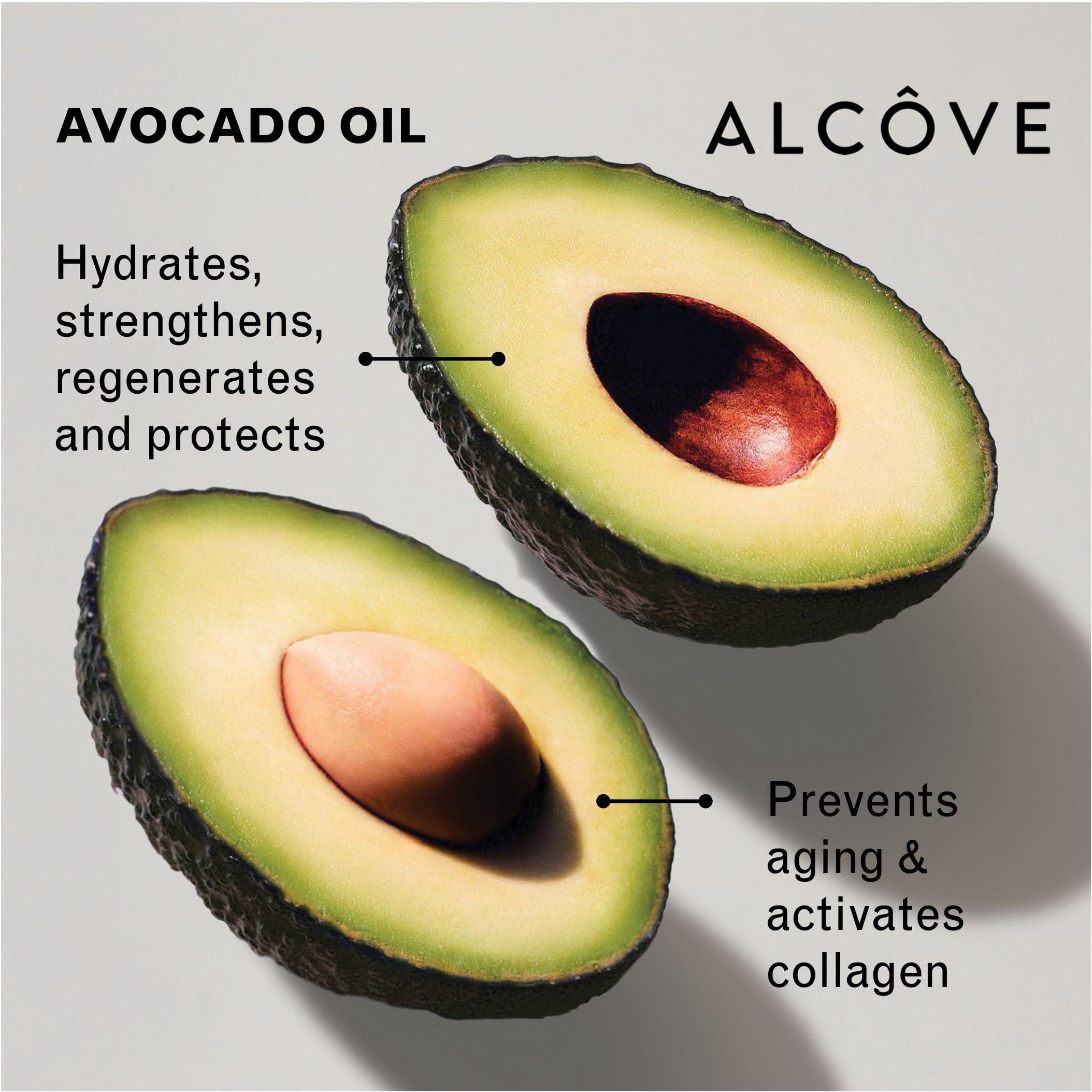 Alcove Serum for Dry, Frizzy, Thick Hair | Smooth Leave-In Treatment 3.4 oz