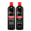 Alda Chocolate Brazilian Keratin Treatment + Clarifying Shampoo (16 oz each) – Permanent Straightening, Pack of 2 | Alda Beauty Care