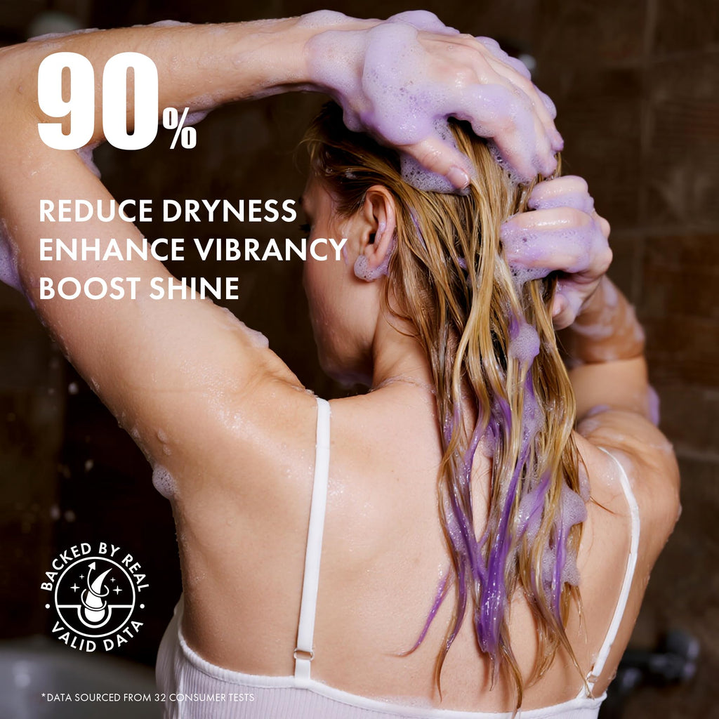 ALFHEIM Lavender+ Purple Shampoo & Conditioner Set for Blonde & Silver Hair – Sulfate-Free Travel Size