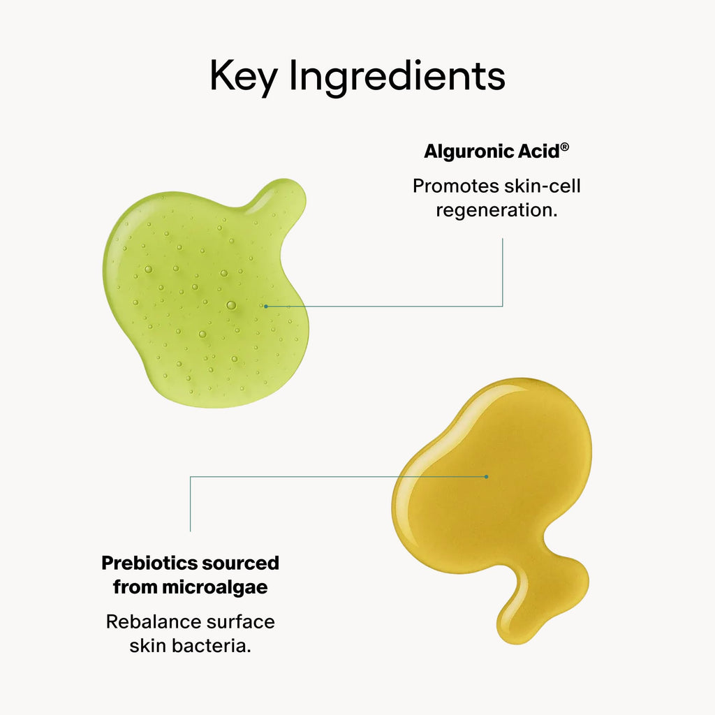 Algenist ALIVE Prebiotic Balancing Moisturizer SPF15 | Mineral Sunscreen with Prebiotics & Probiotics for Face, Neck & Chest