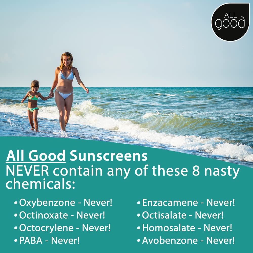All Good Baby & Kids Mineral Sunscreen – SPF 50 Butter Sticks & SPF 30 Lotion