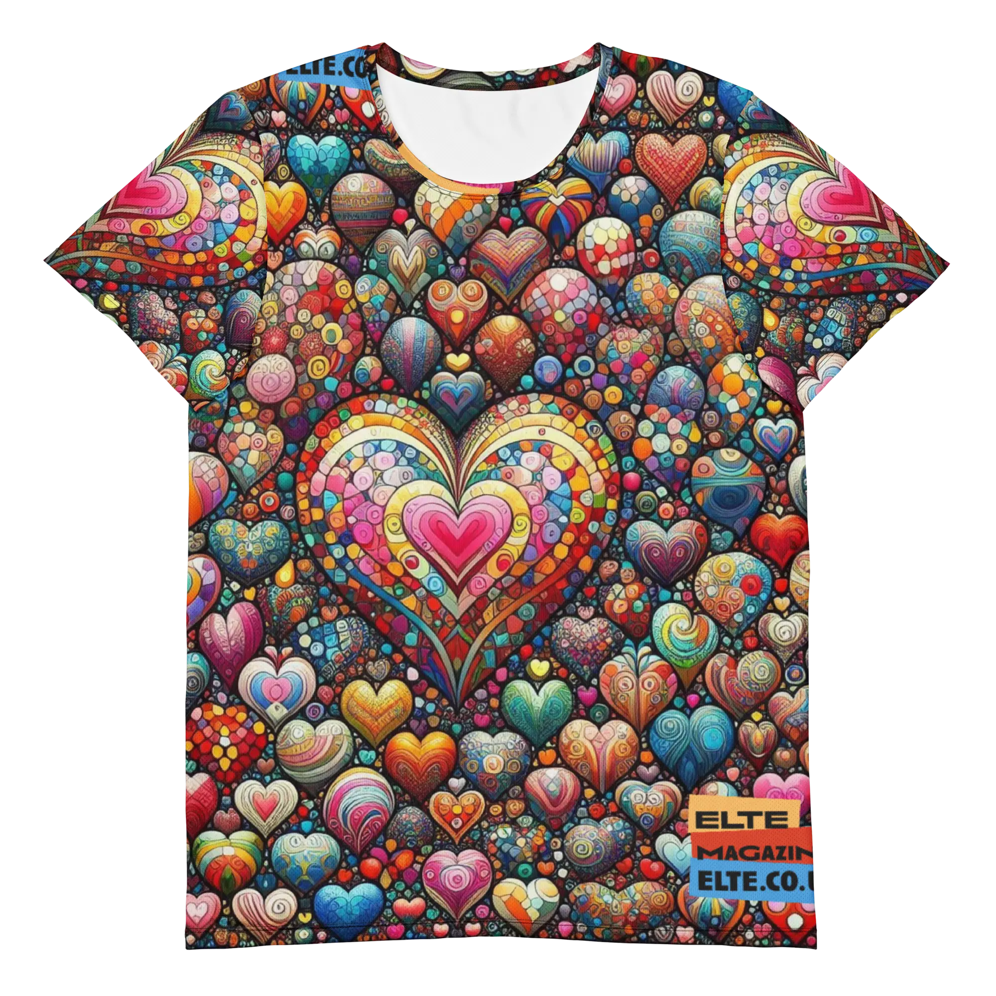 Thousand Hearts Men's athletic t-shirt