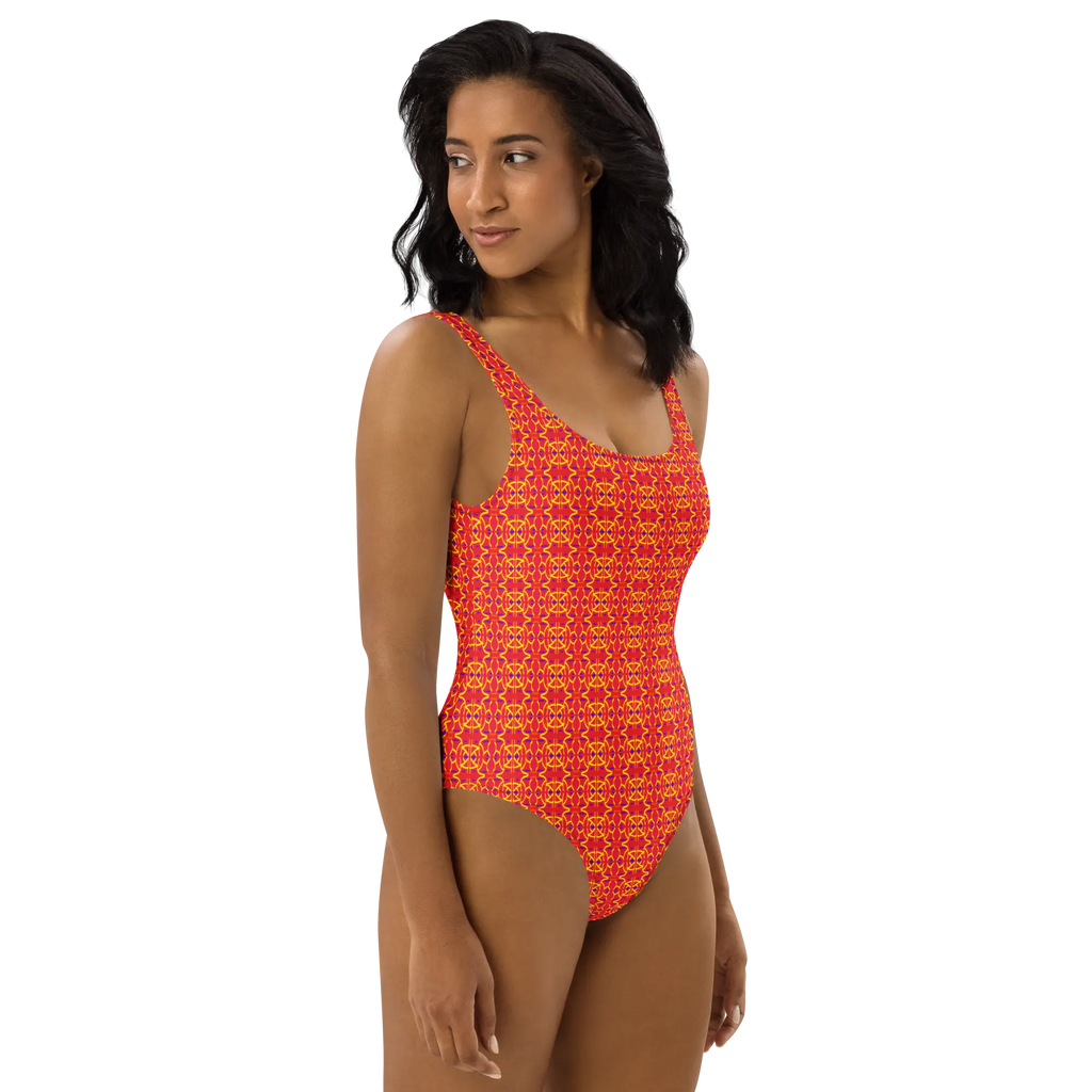 Direct Red One-Piece Swimsuit