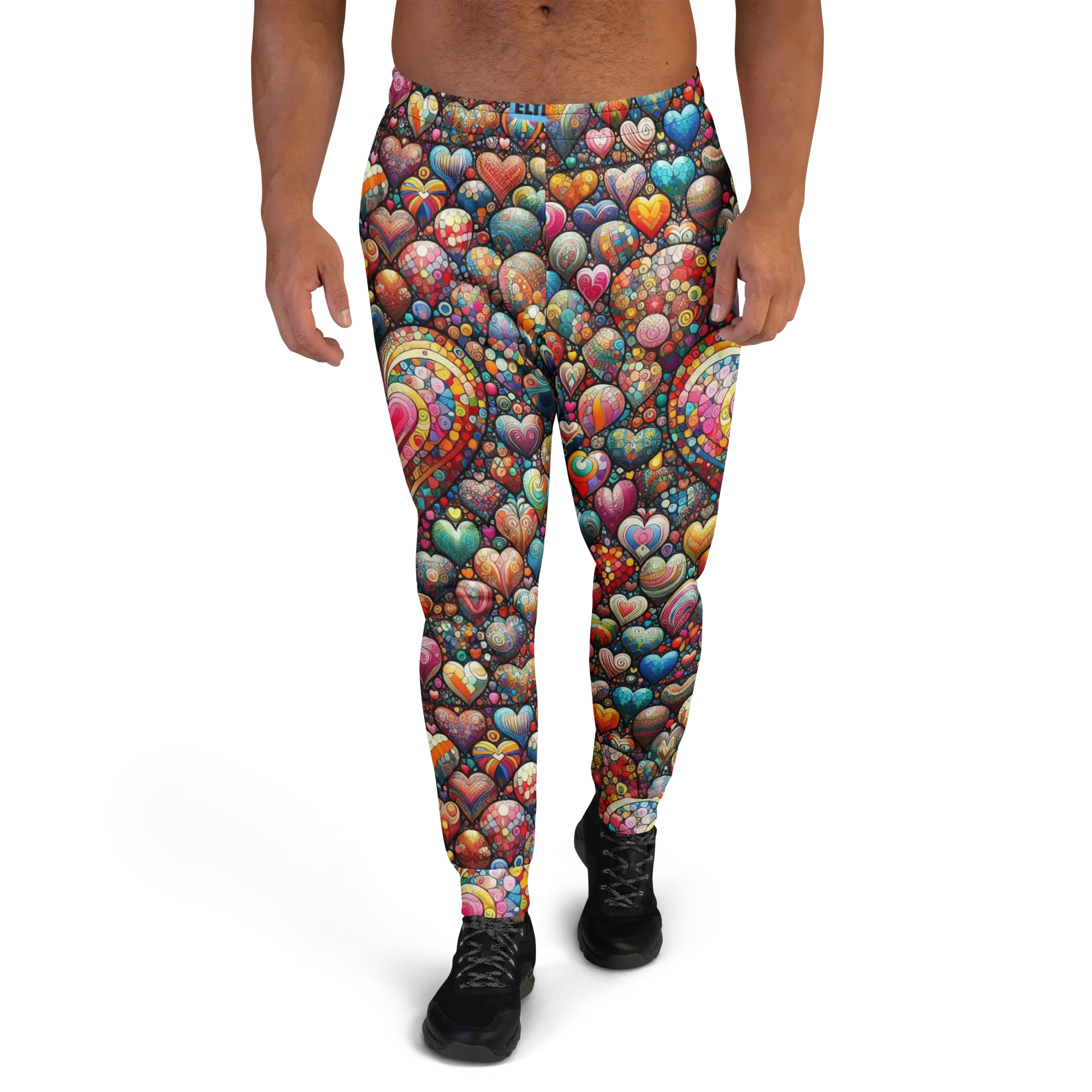 Thousand Hearts Men's Joggers Cotton Feel
