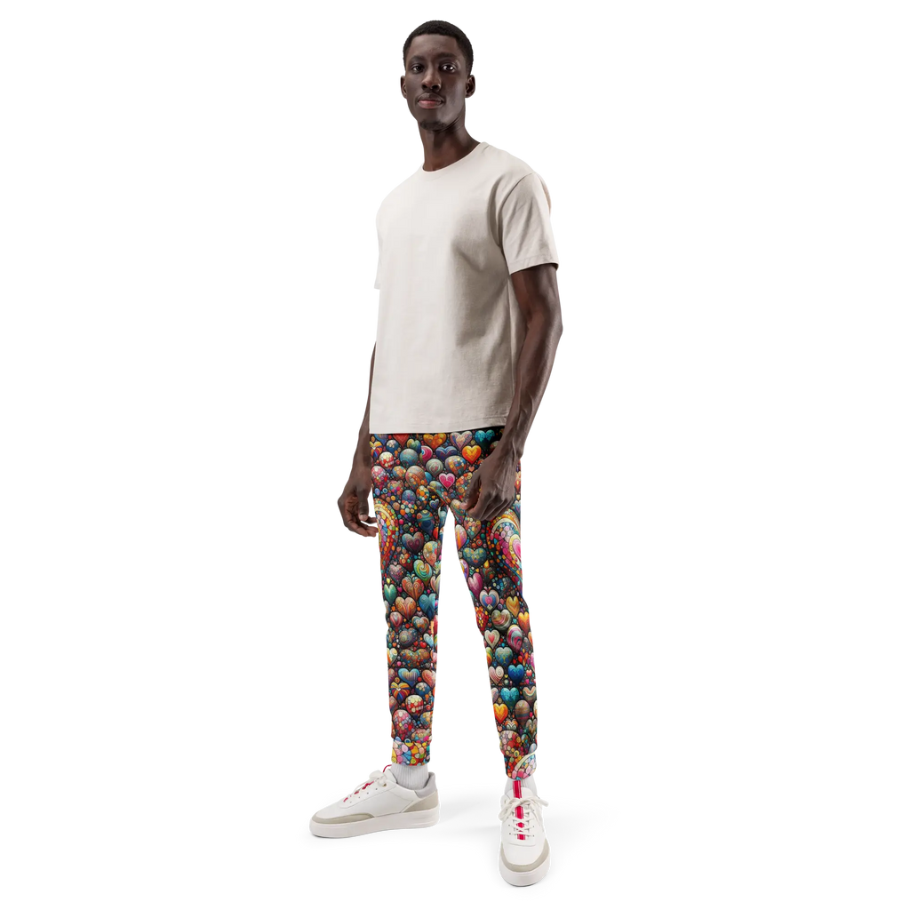 Thousand Hearts Men's Joggers Cotton Feel