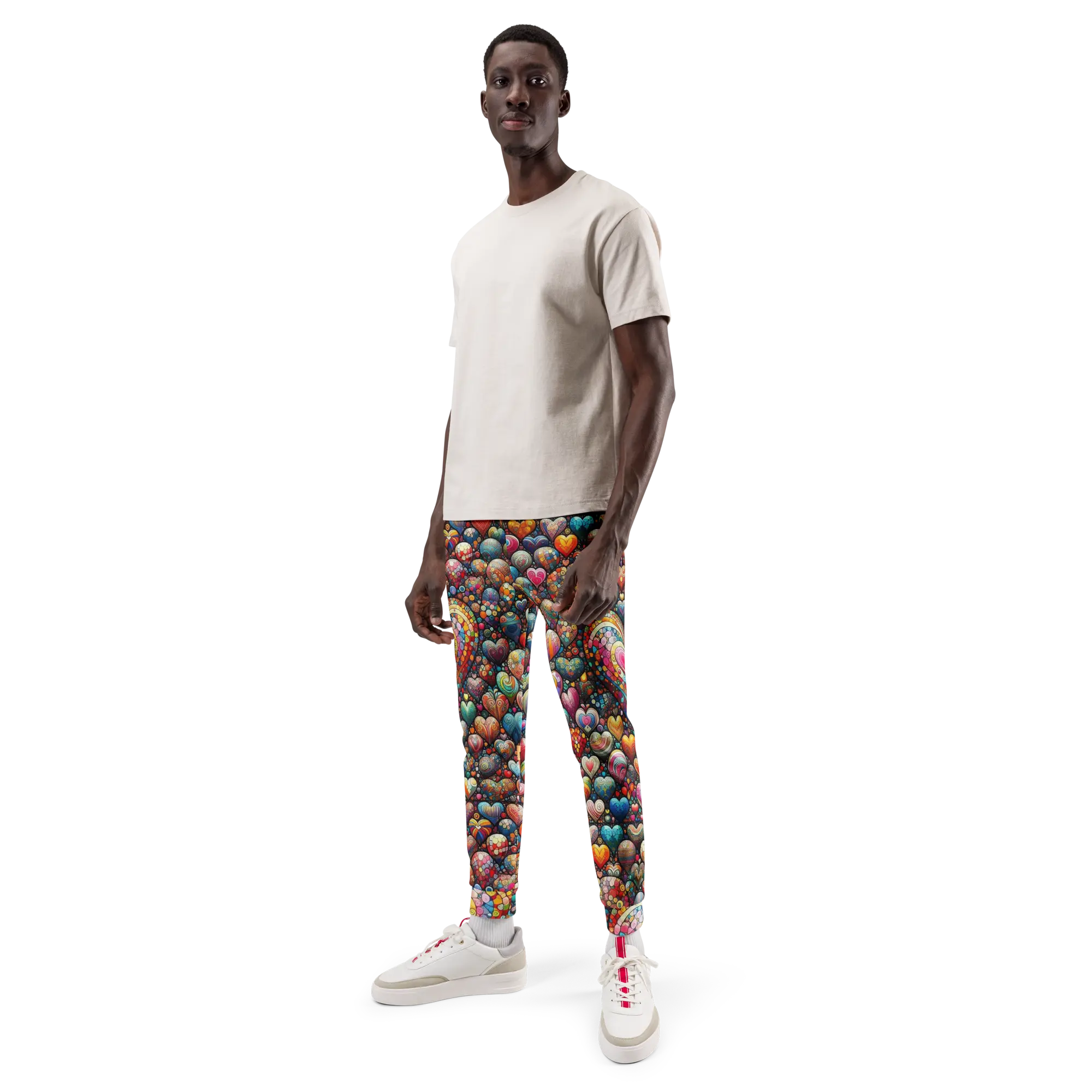 Thousand Hearts Men's Joggers Cotton Feel
