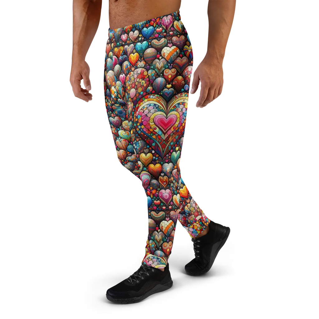 Thousand Hearts Men's Joggers Cotton Feel