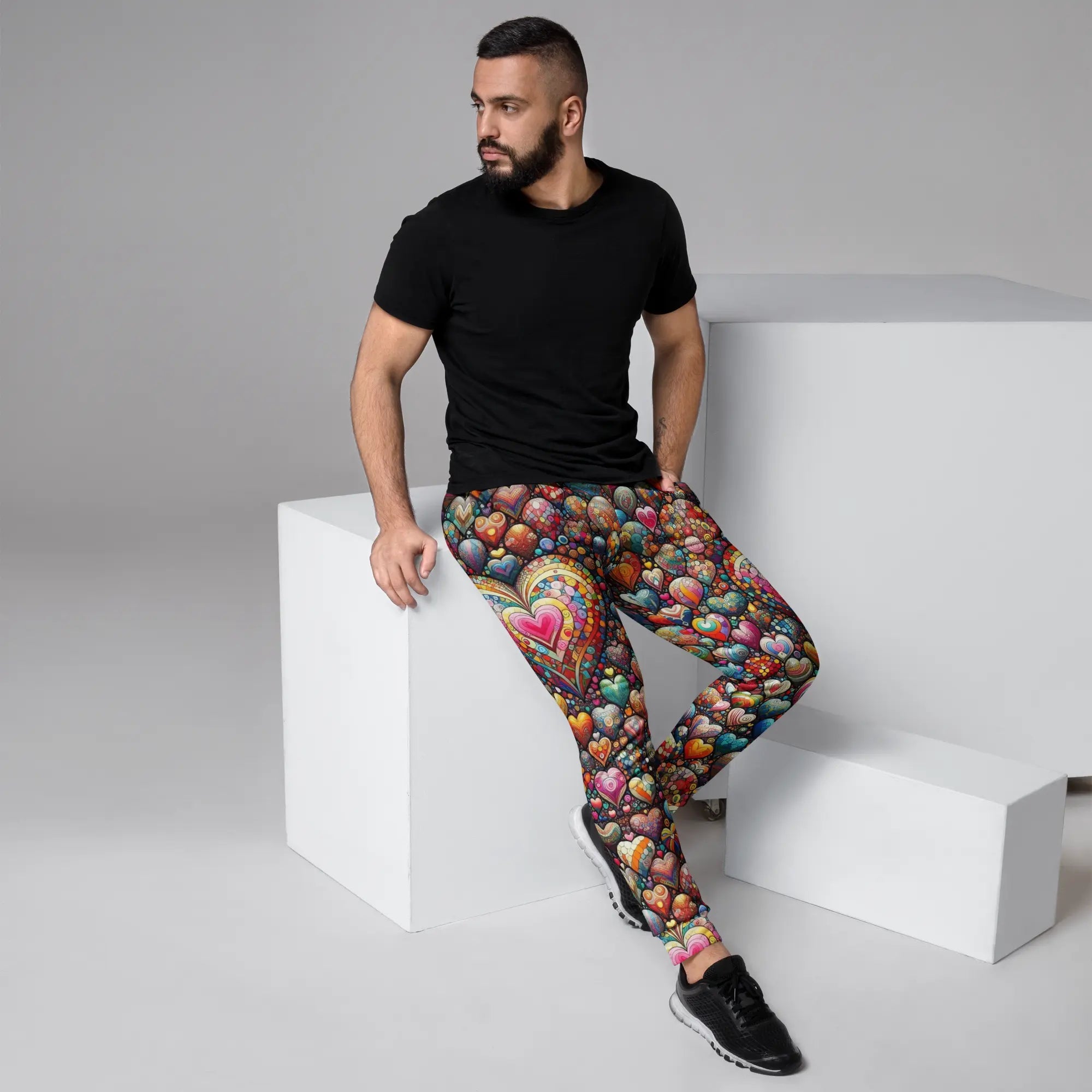Thousand Hearts Men's Joggers Cotton Feel