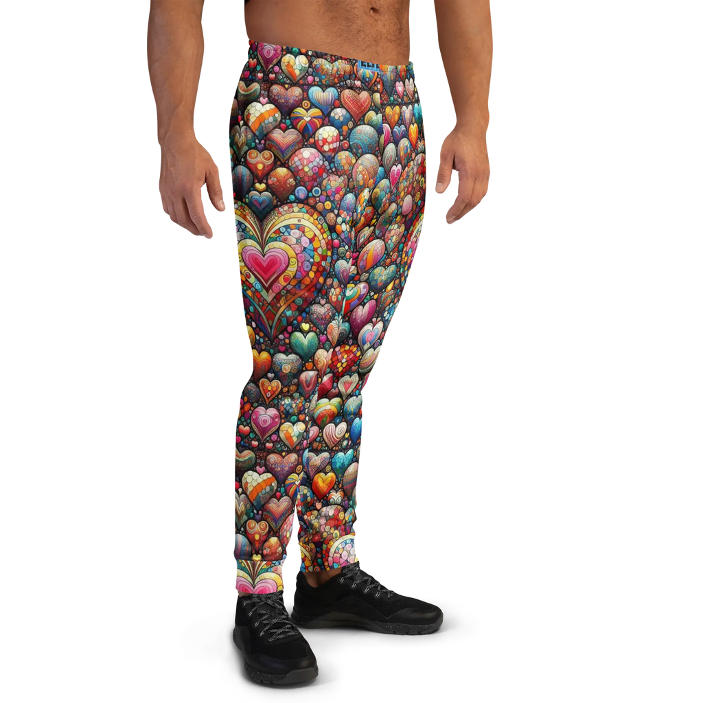 Thousand Hearts Men's Joggers Cotton Feel