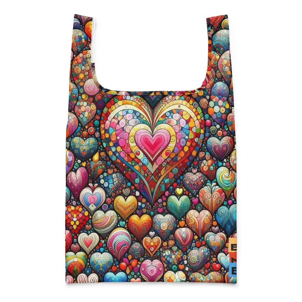 Thousand Hearts Shopping bag