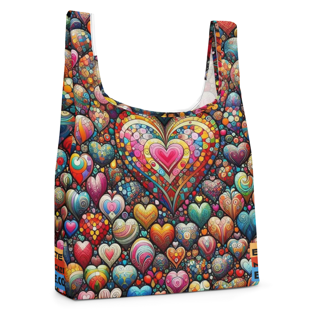 Thousand Hearts Shopping bag