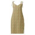 Wisdom of Earth Tie-strap midi dress