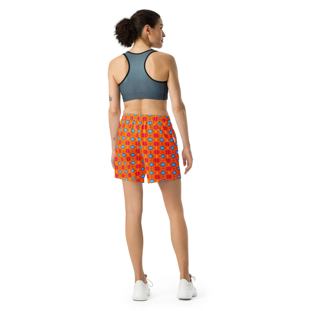 Te Amo Pro Unisex Athletic Long Shorts