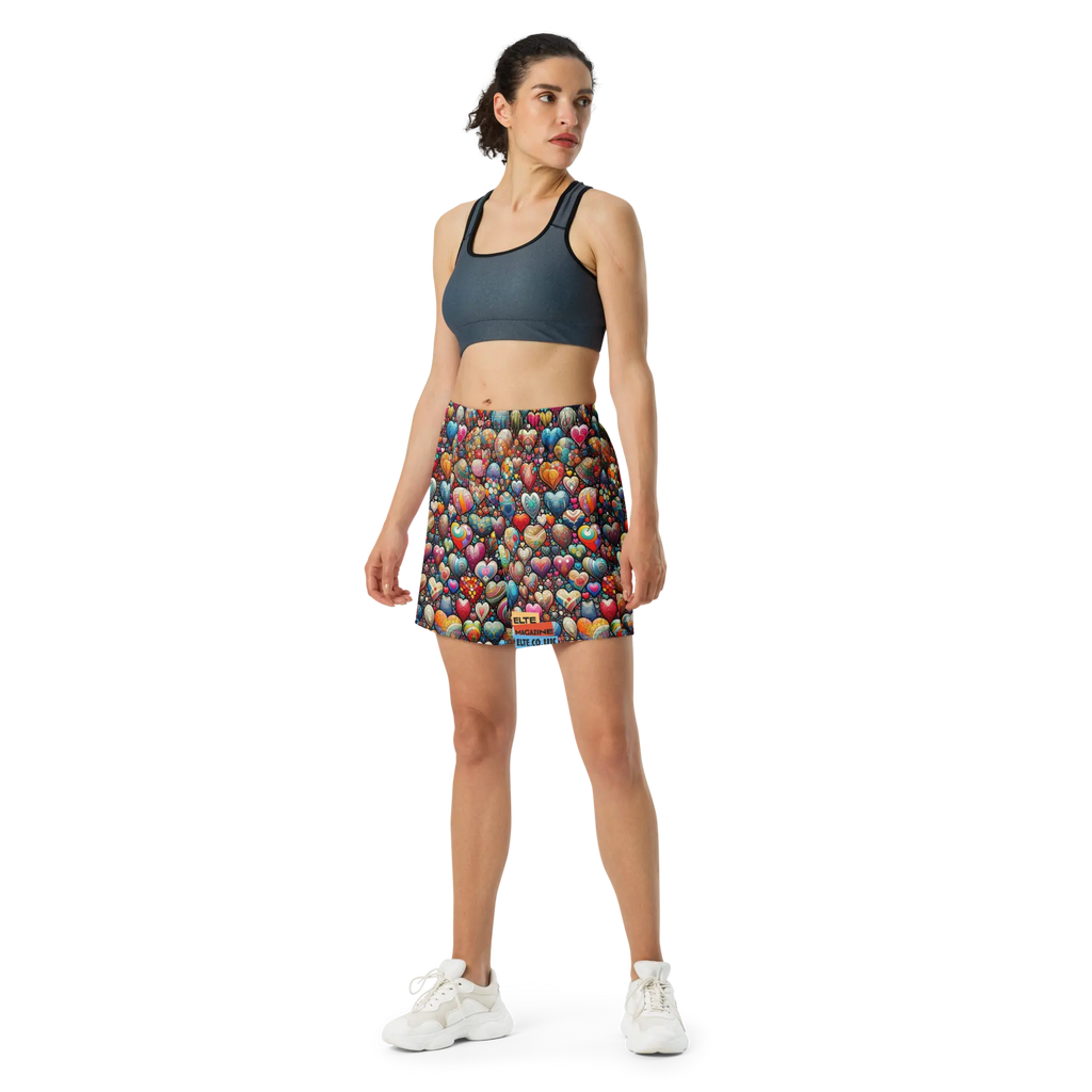 Thousand Hearts All-Over Print Unisex Athletic Long Shorts