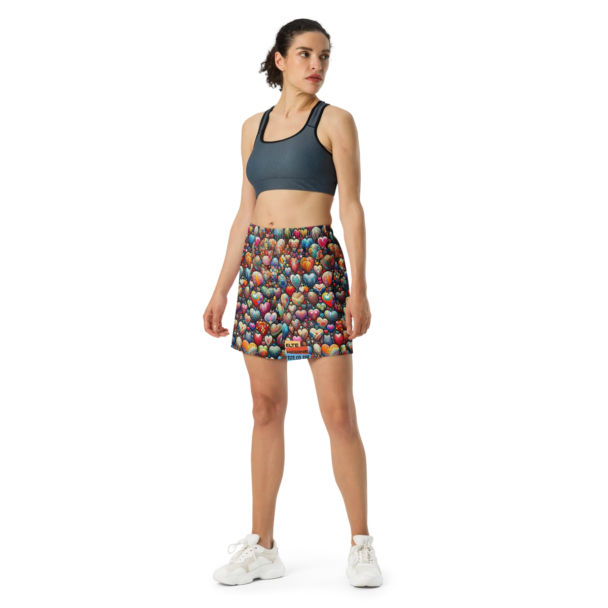 Thousand Hearts All-Over Print Unisex Athletic Long Shorts
