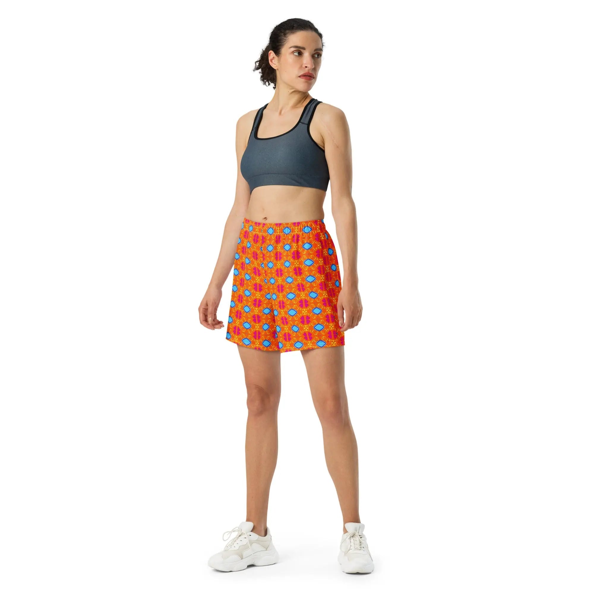 Te Amo Pro Unisex Athletic Long Shorts