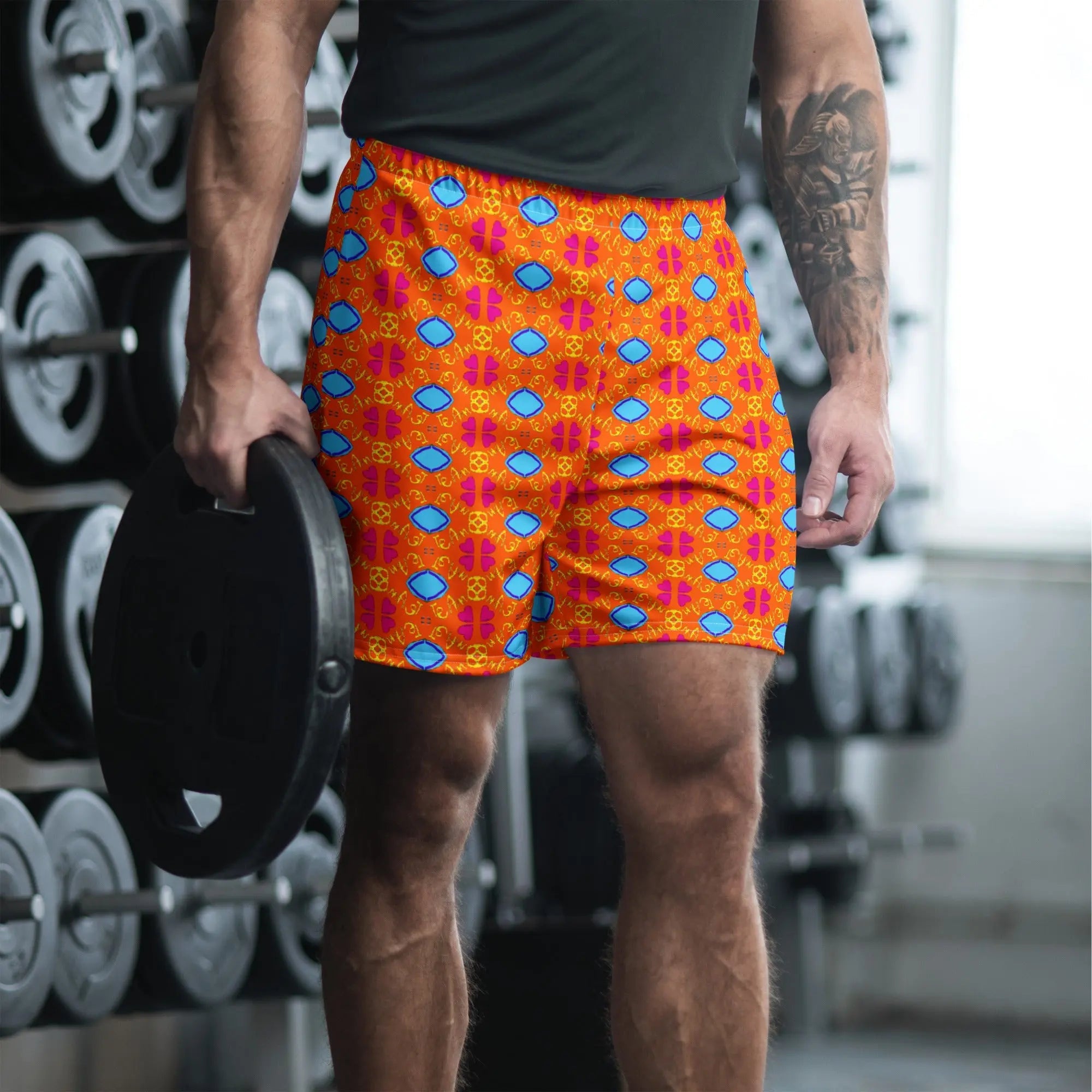 Te Amo Pro Unisex Athletic Long Shorts