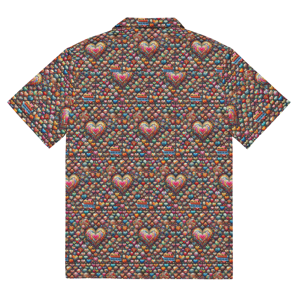 Thousand Hearts Unisex button shirt