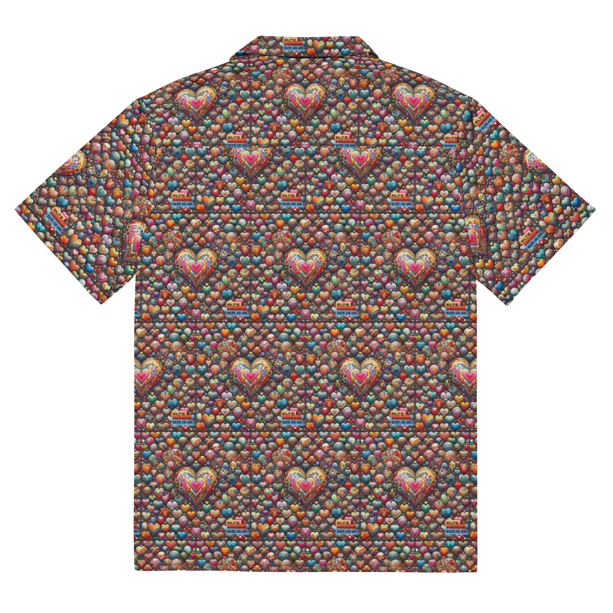 Thousand Hearts Unisex button shirt
