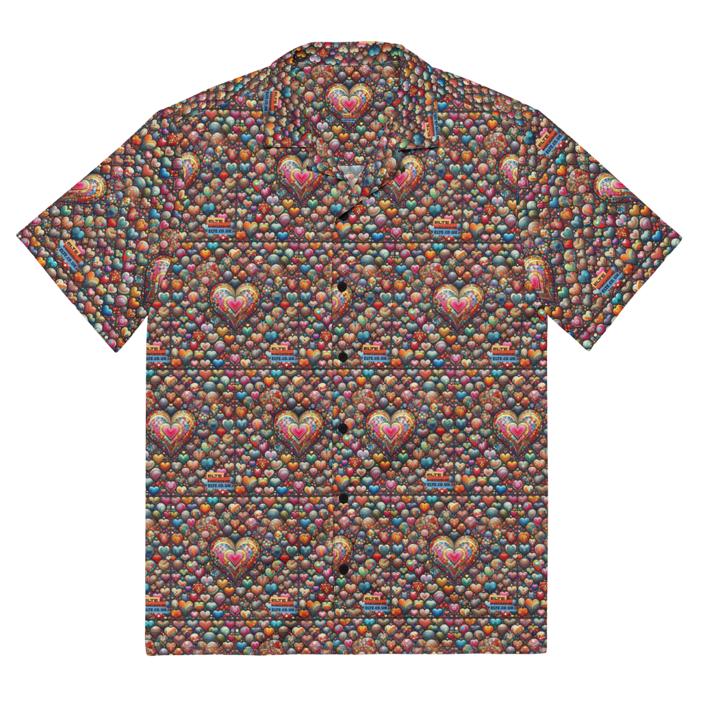 Thousand Hearts Unisex button shirt