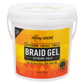 AllDay Locks Braid Gel Extreme Hold – Natural Braiding Gel for Cornrows, Locs & Twists (10 oz)