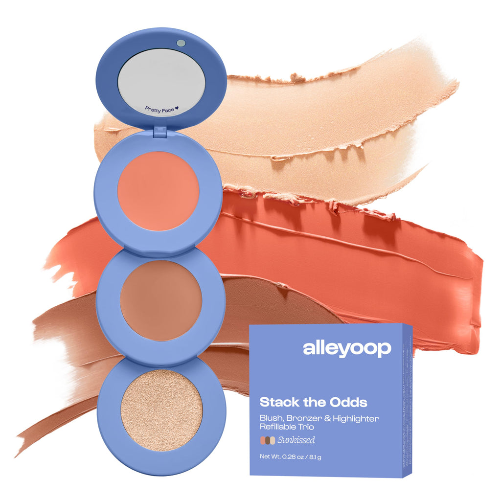 ALLEYOOP Stack The Odds: All-in-One Cream Makeup Palette