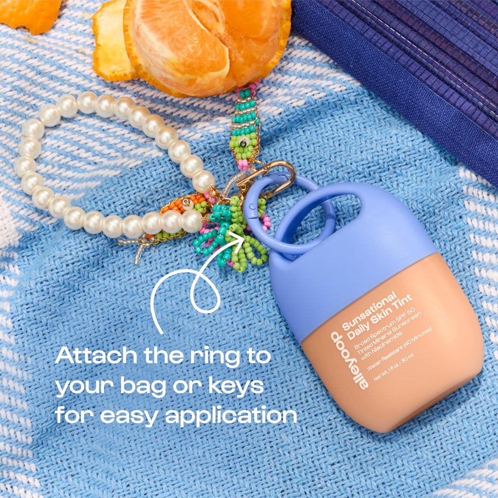 ALLEYOOP Sunsational Tinted Moisturizer SPF 50 – Mineral Face Sunscreen with Jojoba (Vegan & Cruelty-Free)