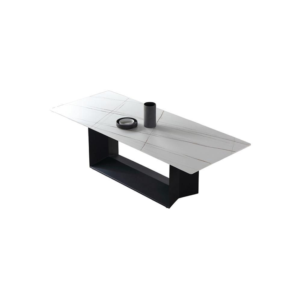 Alme Dining Table, Black Base