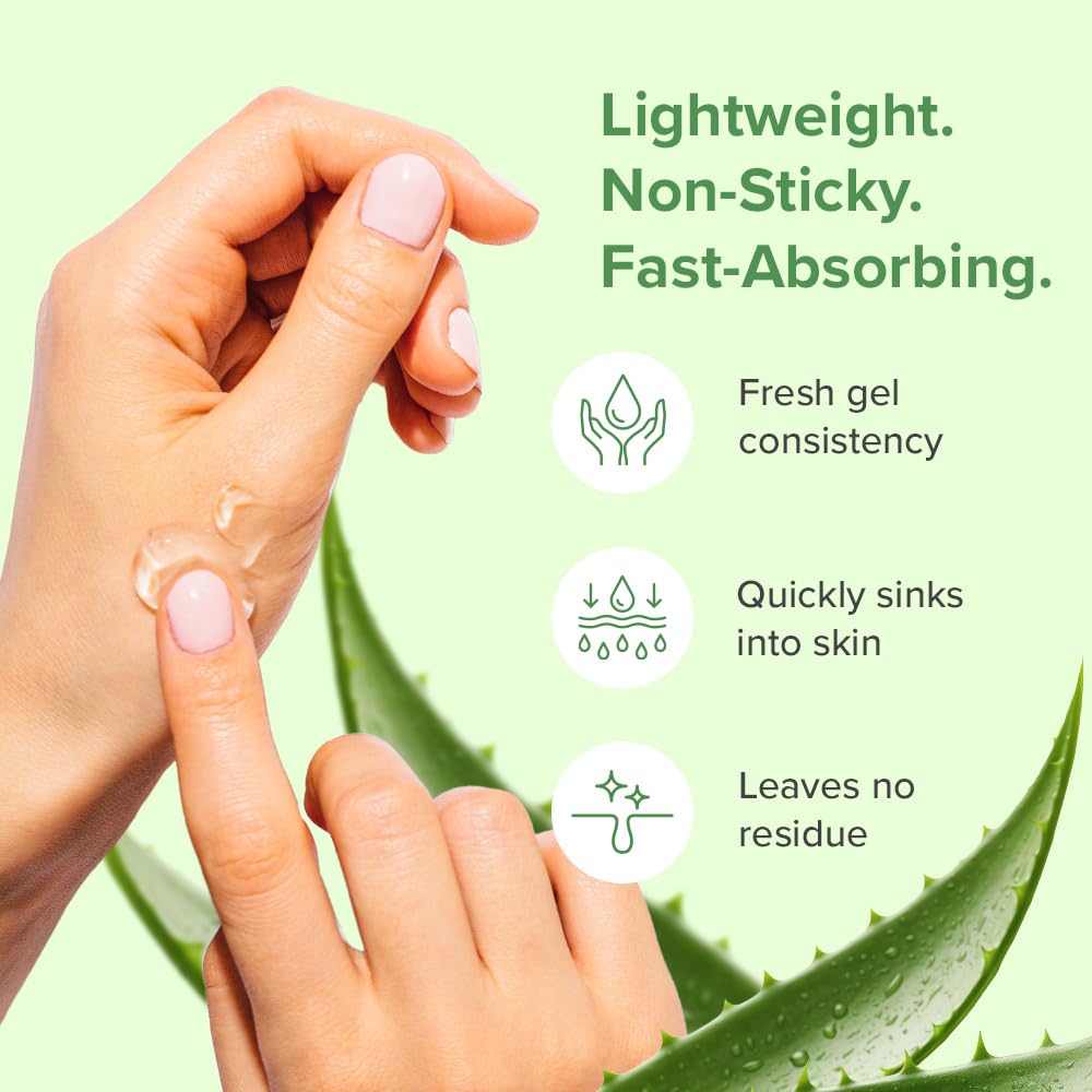 Aloe Infusion Aloe Vera Face & Body Cream – Hydrating, Non-Greasy Moisturizer