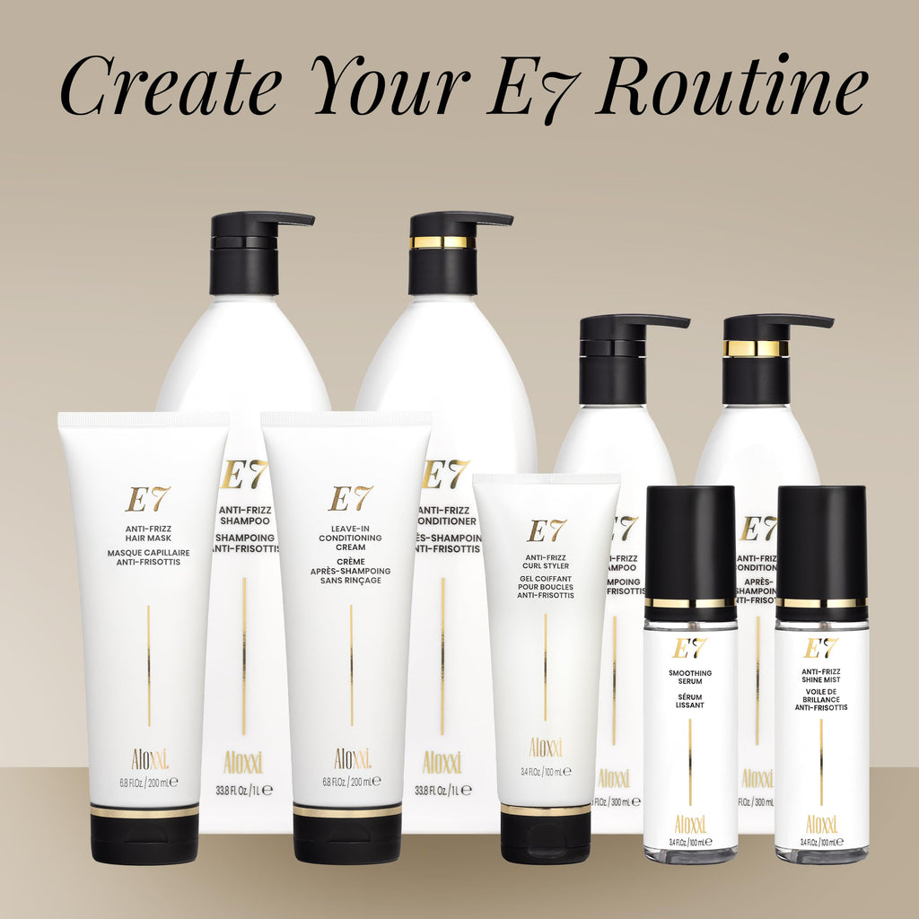 ALOXXI E7 Anti-Frizz Shampoo for Color-Treated Hair | Moisturizing & Strengthening | 33.8 Fl Oz
