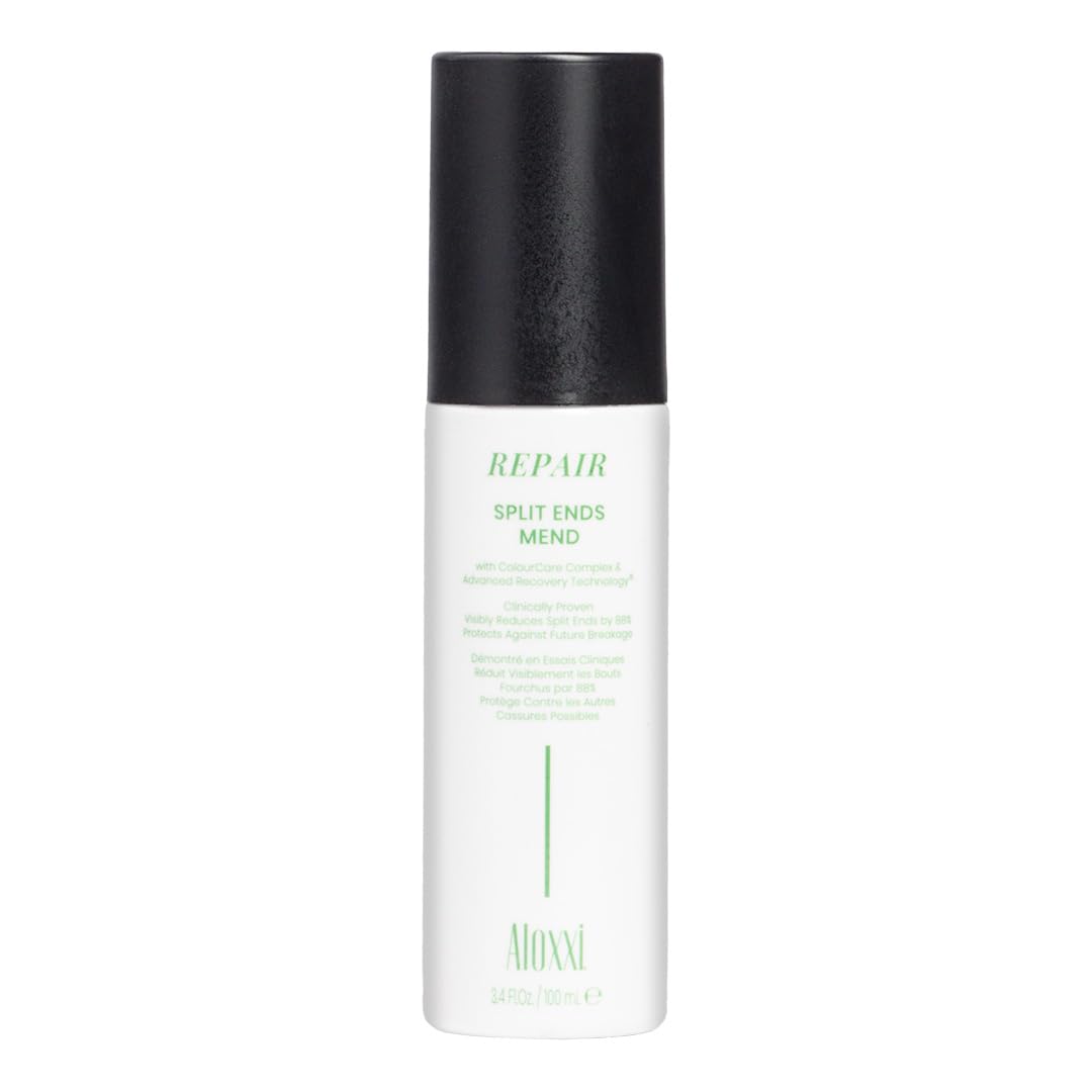ALOXXI Split Ends Mend Serum – Keratin & Peptide Repair, 3.4 oz