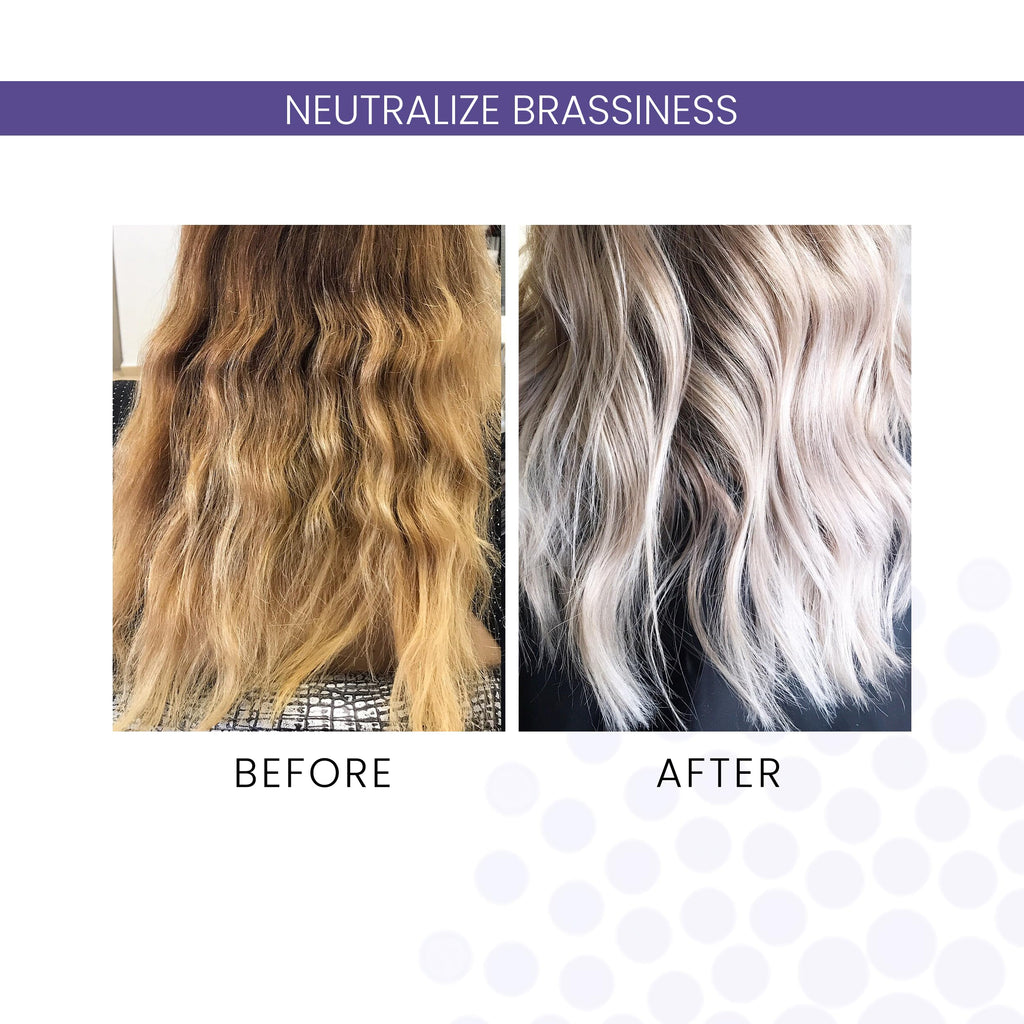 ALOXXI Violet Shampoo for Blonde & Silver Hair – Neutralizes Brassiness & Brightens Tones