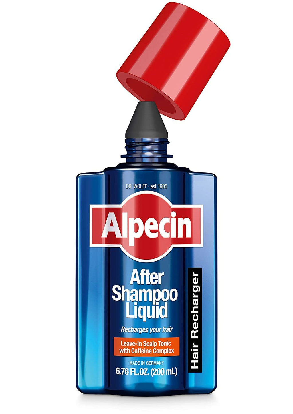 Alpecin After Shampoo Liquid 6.76 fl oz (Pack of 3) | Caffeine Scalp Tonic for Thinning Hair | Sulfate-Free Formula