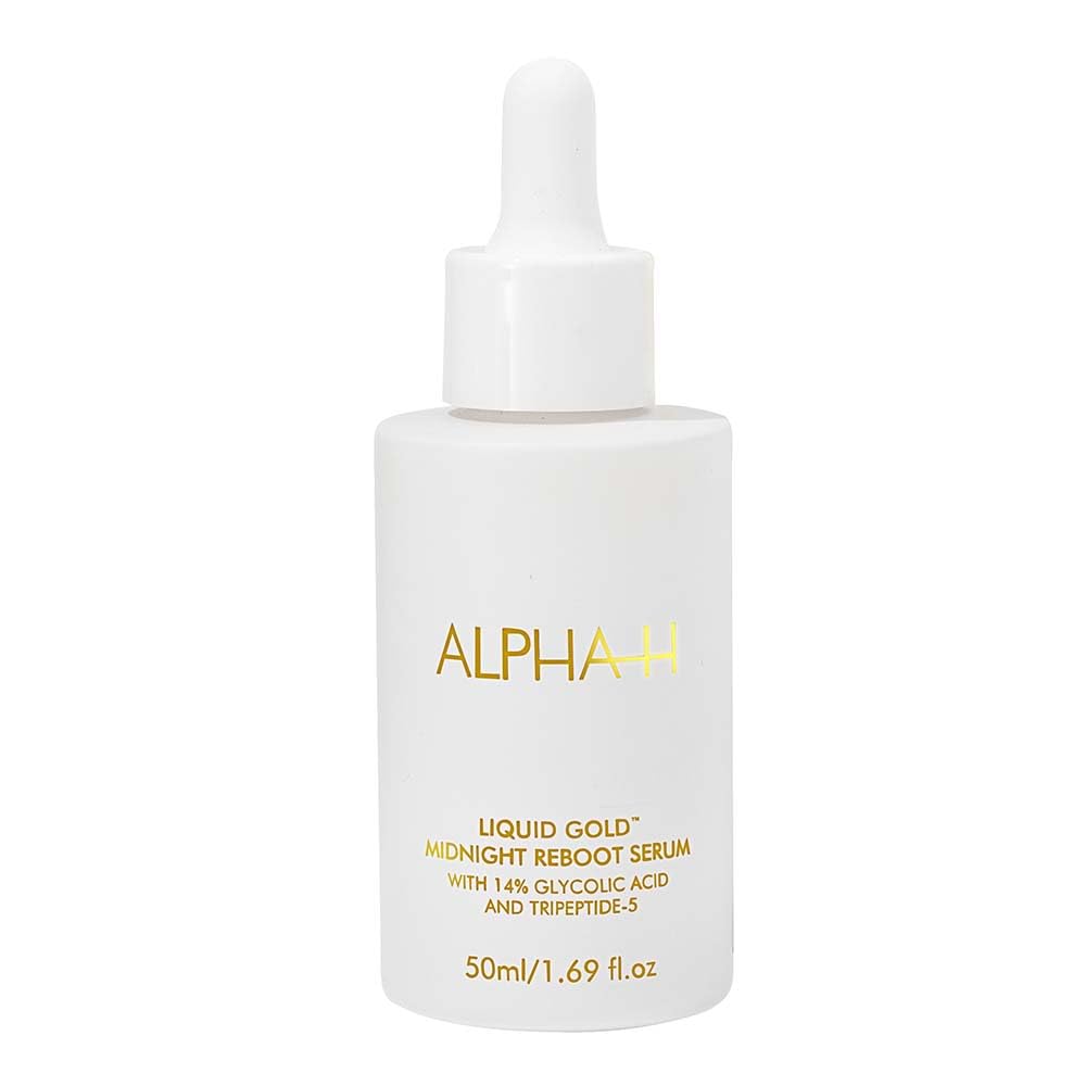 ALPHA-H Midnight Reboot Serum | Visibly Smooth, Plump Skin with Glycolic Acid and Granactive Retinoid