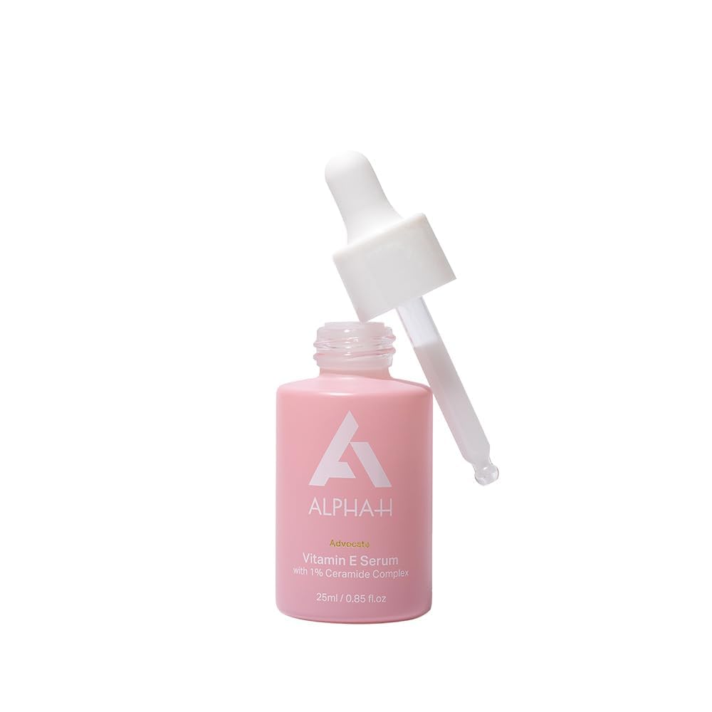 Alpha-H Vitamin E Serum with 1% Ceramide Complex | Lightweight Hydration for Dry Skin