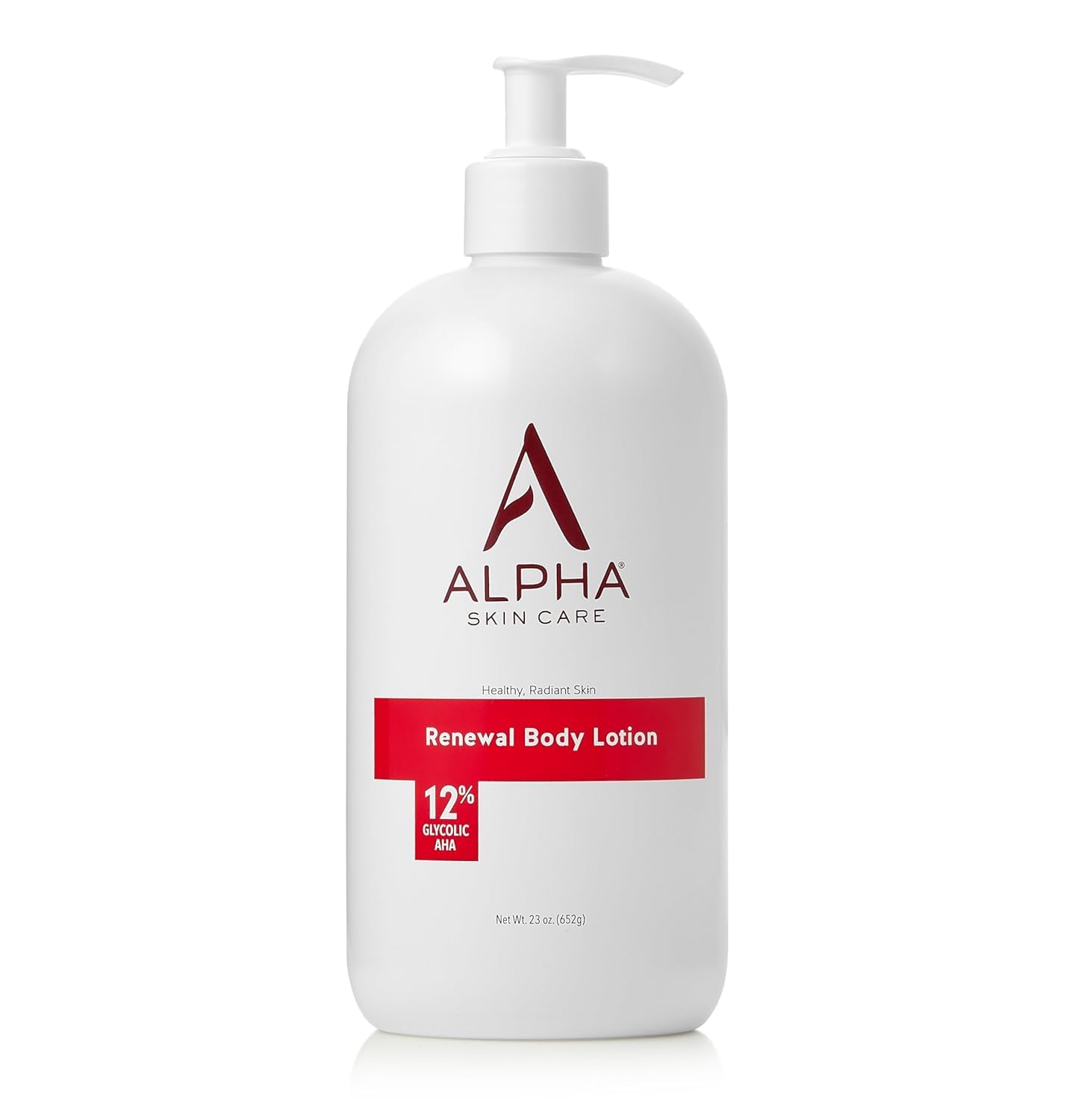 Alpha Skin Care Revitalizing Body Lotion – 12% Glycolic AHA, Hydration & Gentle Exfoliation, 23 oz