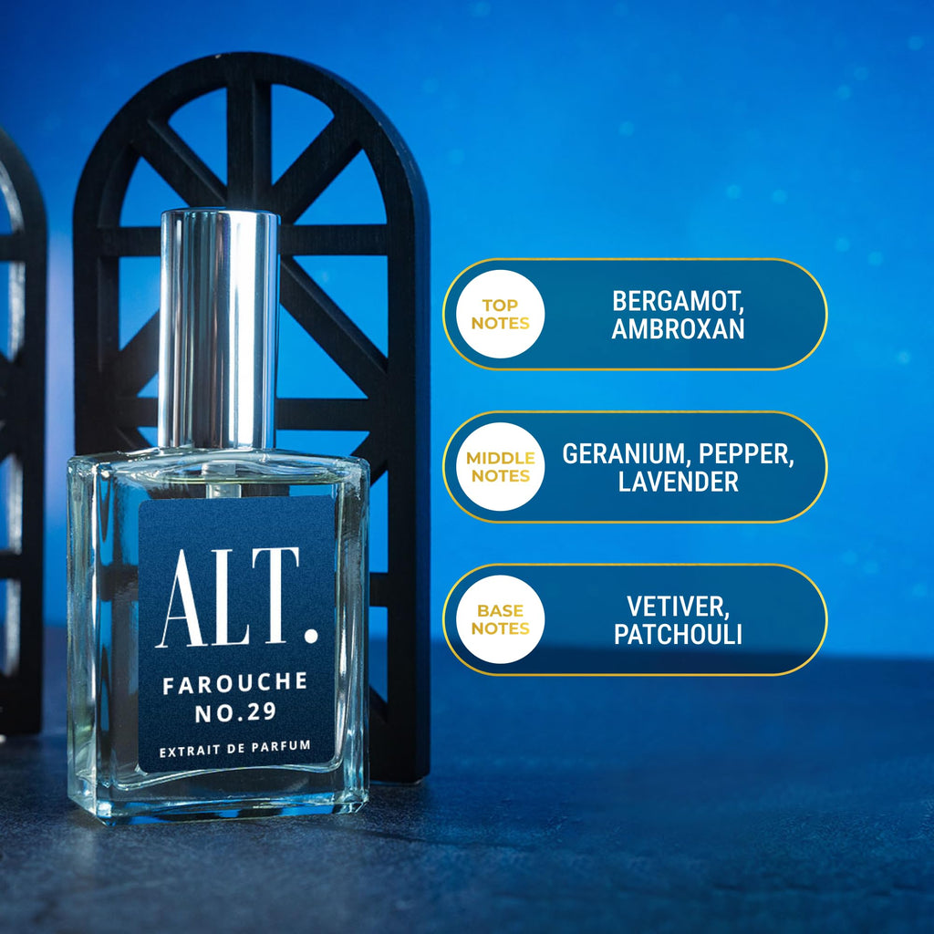 ALT. FRAGRANCES Farouche No. 29 Perfume Extract for Men 100ml – Bold, Long-Lasting Scent