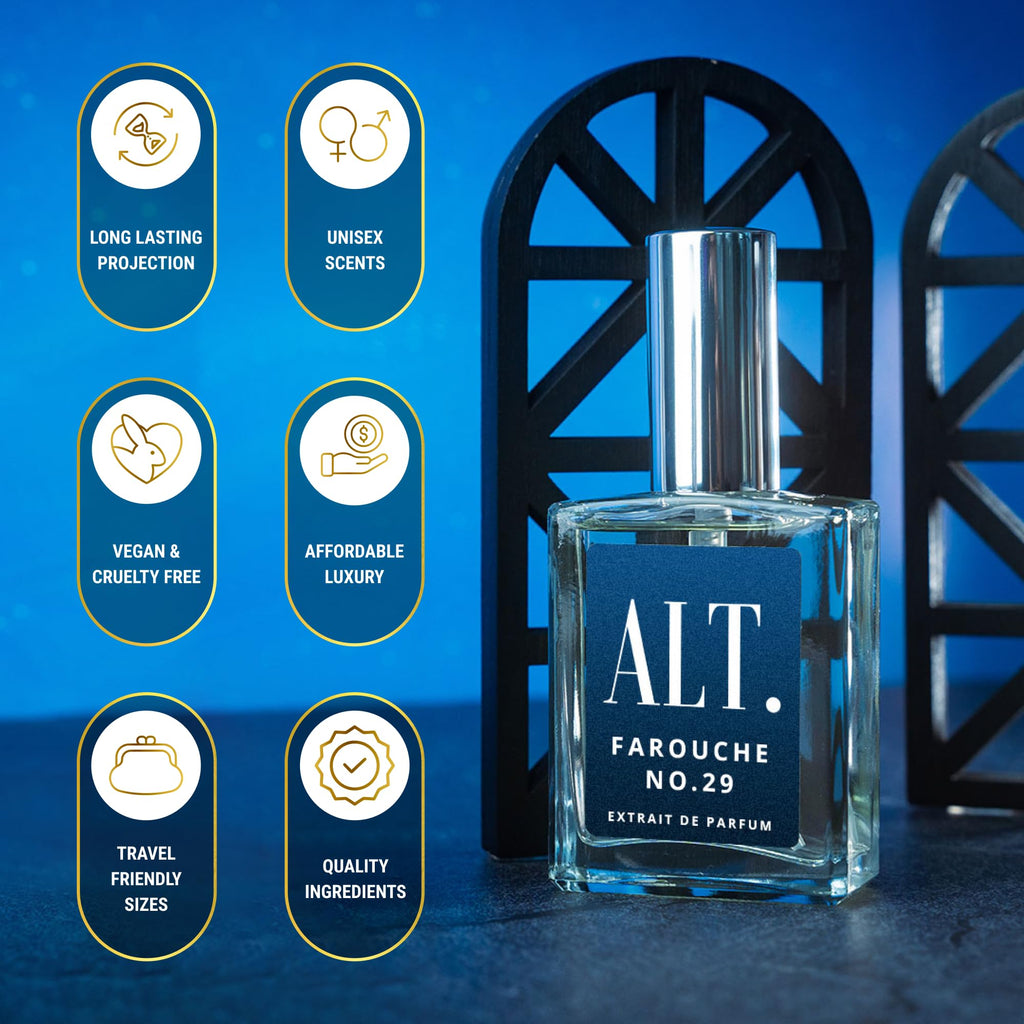 ALT. FRAGRANCES Farouche No. 29 Perfume Extract for Men 100ml – Bold, Long-Lasting Scent