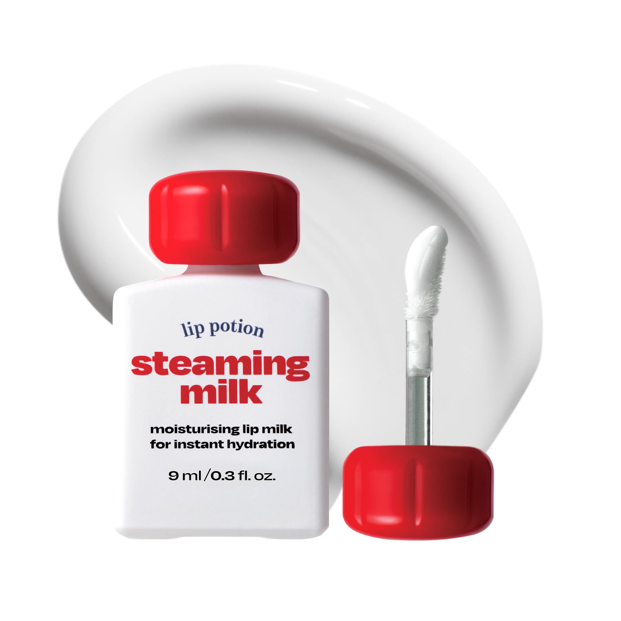alternativestereo Lip Potion Steaming Milk – Moisturizing Lip Primer & Balm | 0.3 oz