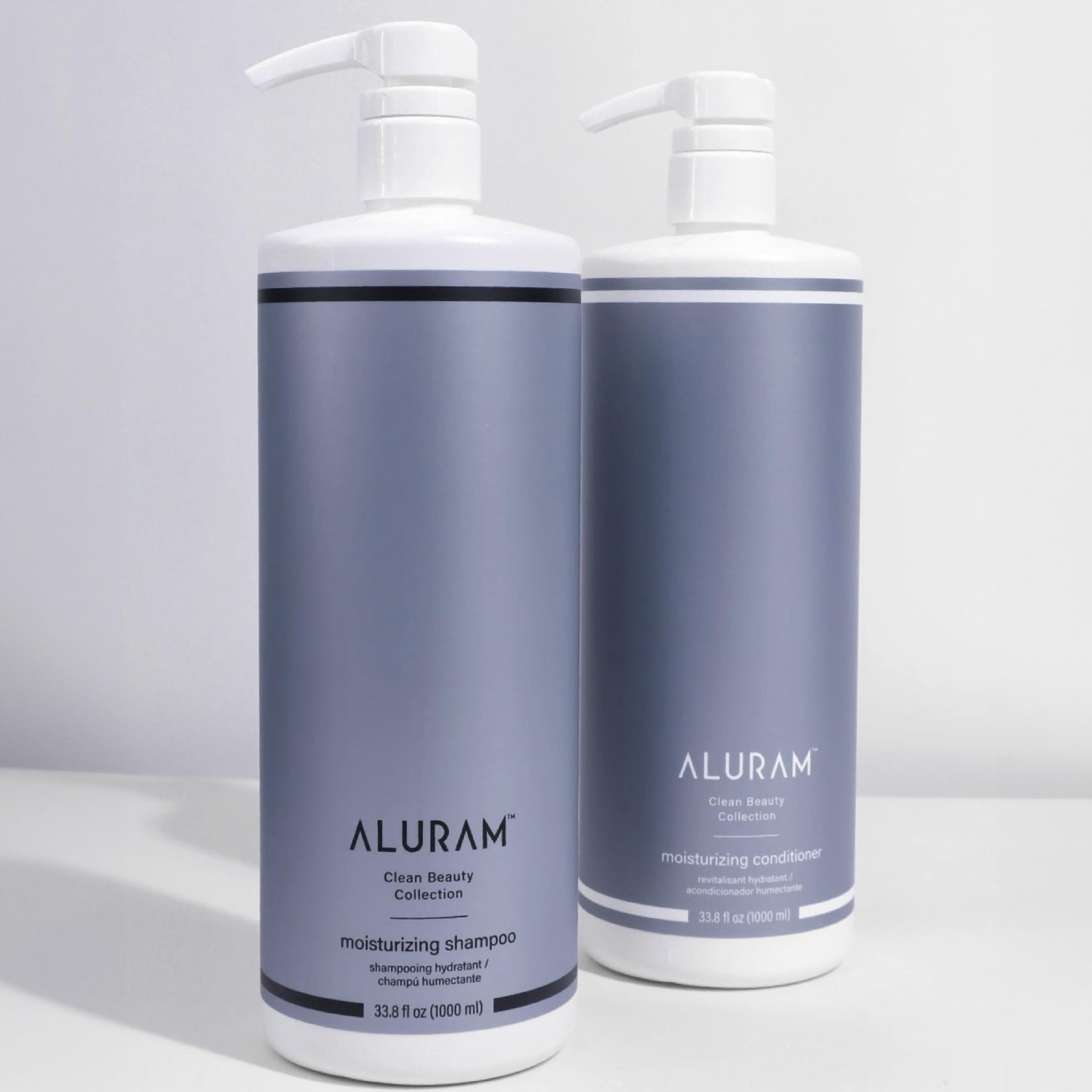 ALURAM Coconut Water Moisturizing Shampoo – Hydration for Medium to Coarse Hair | 33.8 fl oz