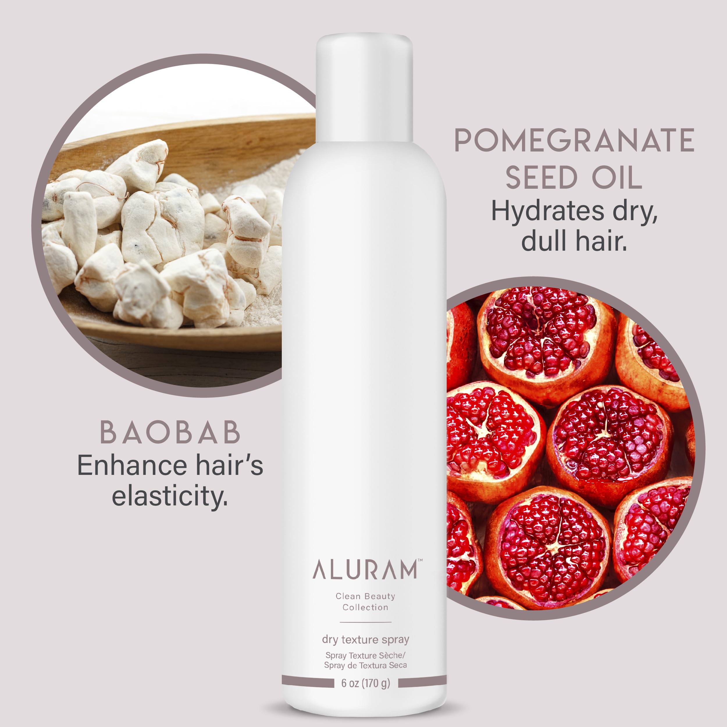 ALURAM Dry Texture Spray | Boost Volume & Texture for Effortless Waves • 6 Fl Oz
