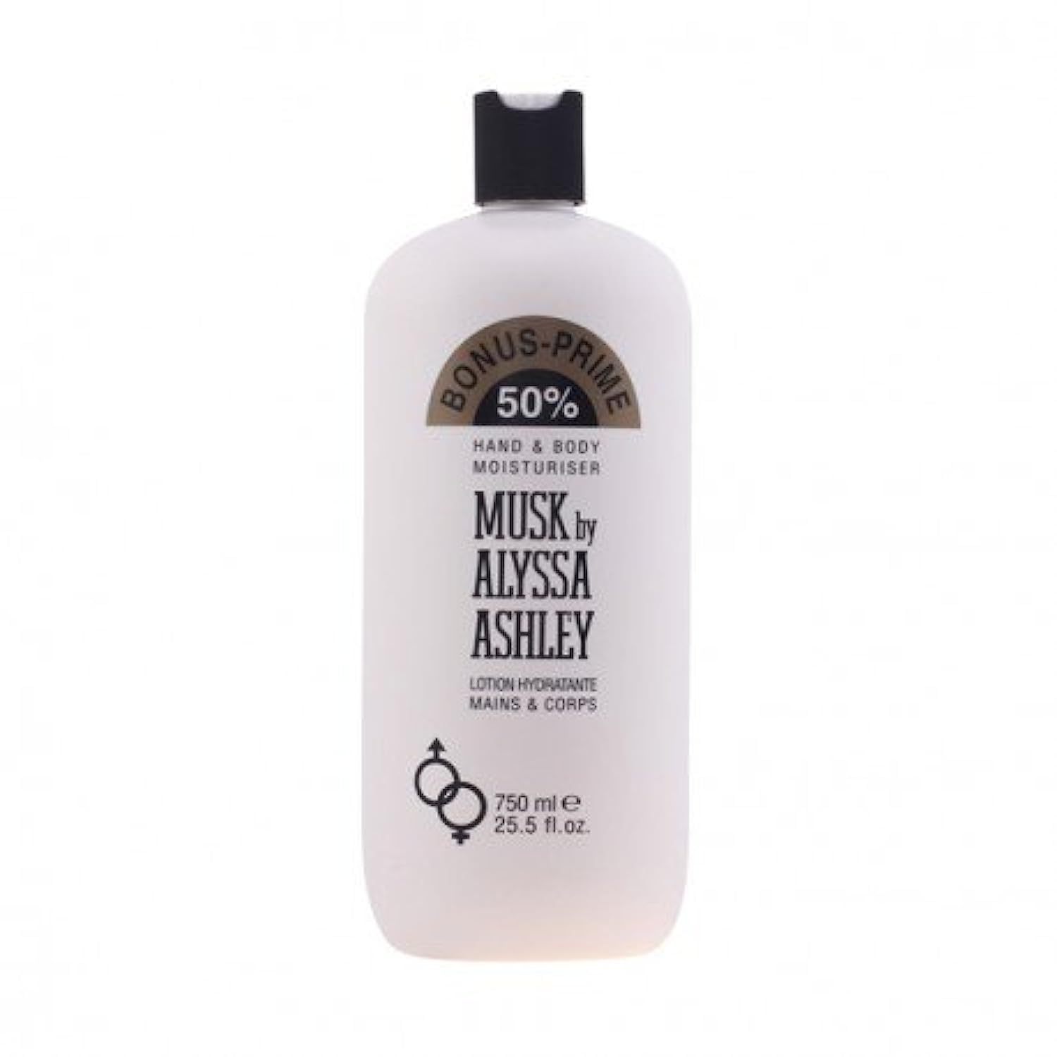 Alyssa Ashley Musk Hand & Body Lotion 750ml | Hydrating, Soft Skin