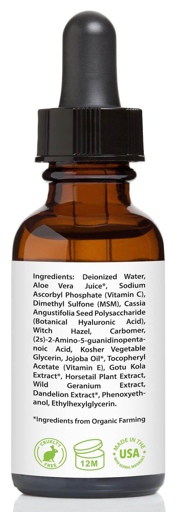 Amara Beauty Vitamin C Serum 20% with Hyaluronic Acid & Vitamin E – Pack of 2
