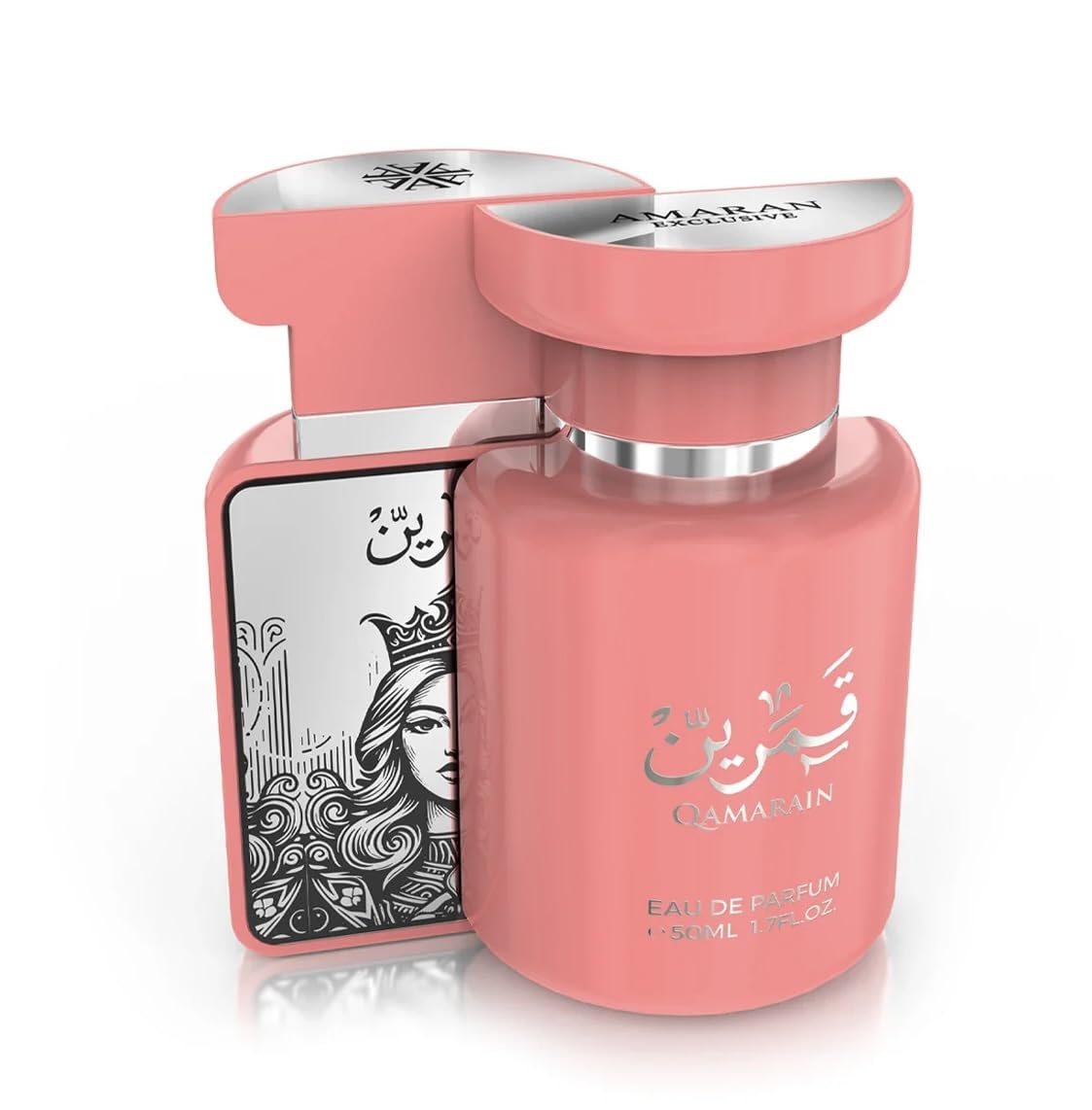 Qamarain for Her by Amaran Parfums – 3.4 oz EDP | Dubai Luxury Fragrance with Mango, Orange Blossom, Coconut & Vanilla